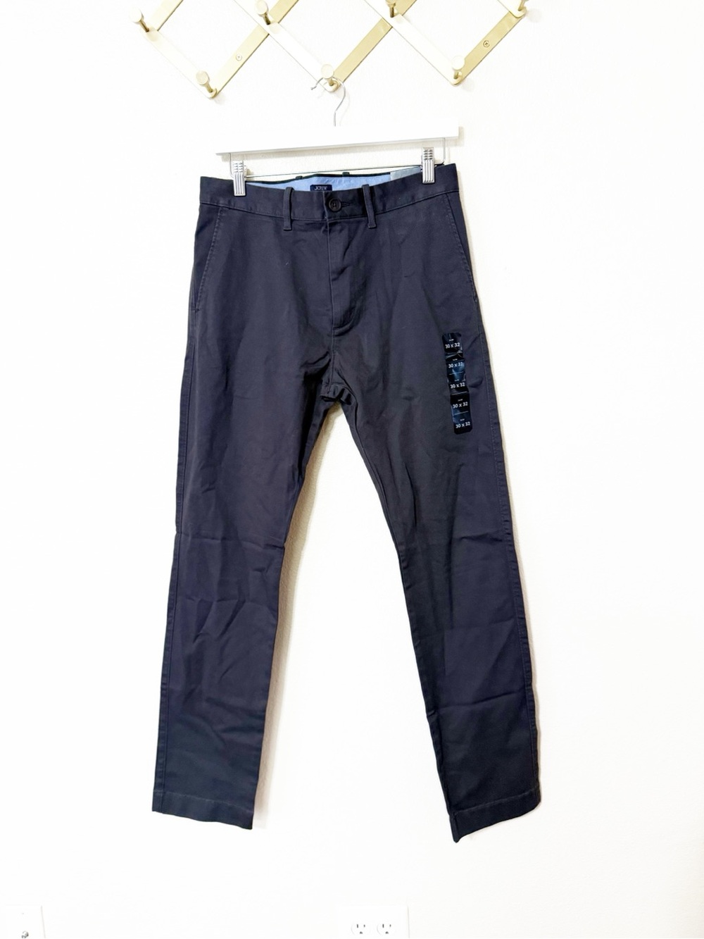 JCrew Slim-fit Original Chino Twill Pants in Onyx Grey Size 30x32 NEW CO399 - Picture 4 of 8